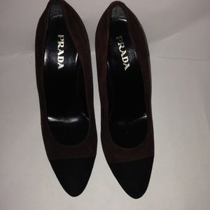 Prada Suede Pumps